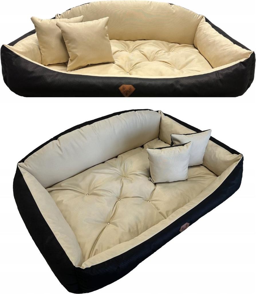 Hundebett Zwinger 115x95 Dogs4life BEIGE wasserdicht L