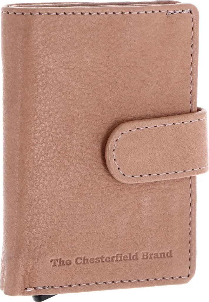 Idea Regalo: Porta Carte Pelle Vintage Rosa Kaunas Chesterfield Brand
