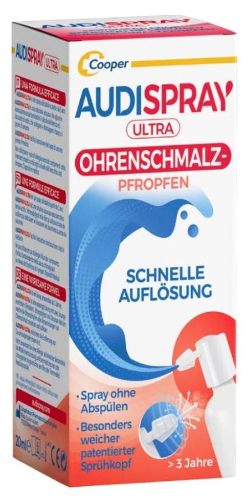Audispray ultra Ohrenspray 20 ml Zdjęcie produktu 