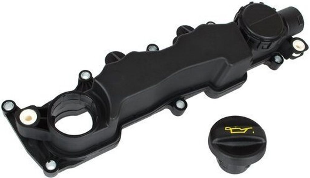 Ventildeckel + Öl Deckel 1.6 TDCi Motor für Ford C-Max Fiesta V VI Focus II 2