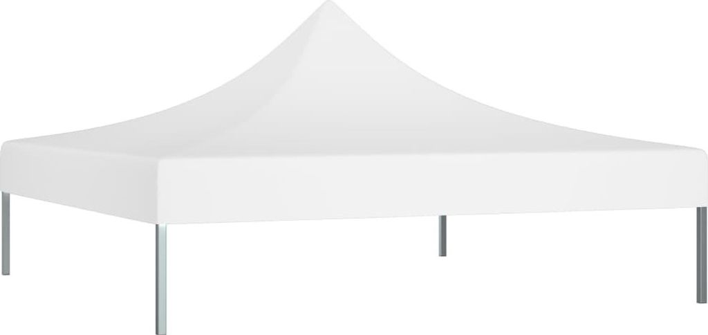 vidaXL Partyzelt-Dach 2x2 m Weiß 270 g/m² Produktbild 