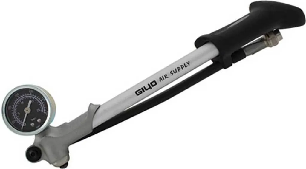 Giyo Pompe haute pression pour suspension VTT avec manomètre 21 bar - 2
