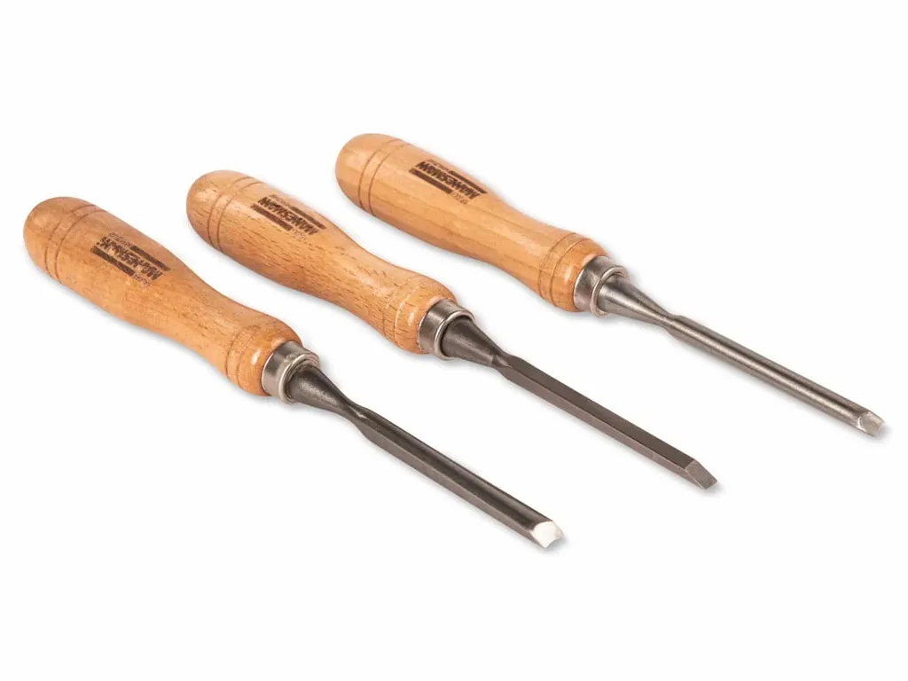 Set de gouges de sculpteur sur bois 7 pièces pour modelage et relief - 3