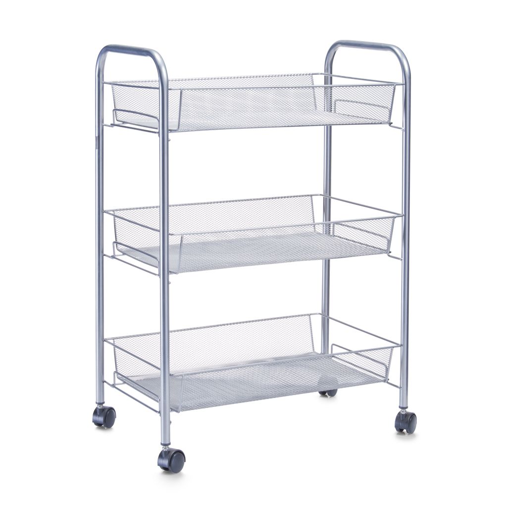 Zeller Etagen-Rollwagen, Mesh 43,5x26x62,5