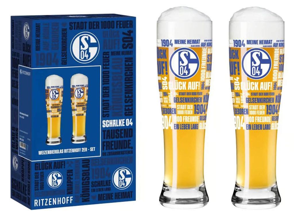 Set di 2 bicchieri da birra di frumento (Weizenbier) Immagine del prodotto 