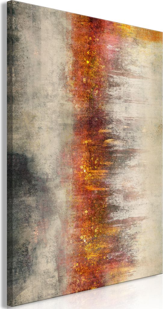 Italienischer Leinwand Leinwandbild - Discovery (1 Part) Vertical 60x90 cm Abstrakt f-A-0881-b-a