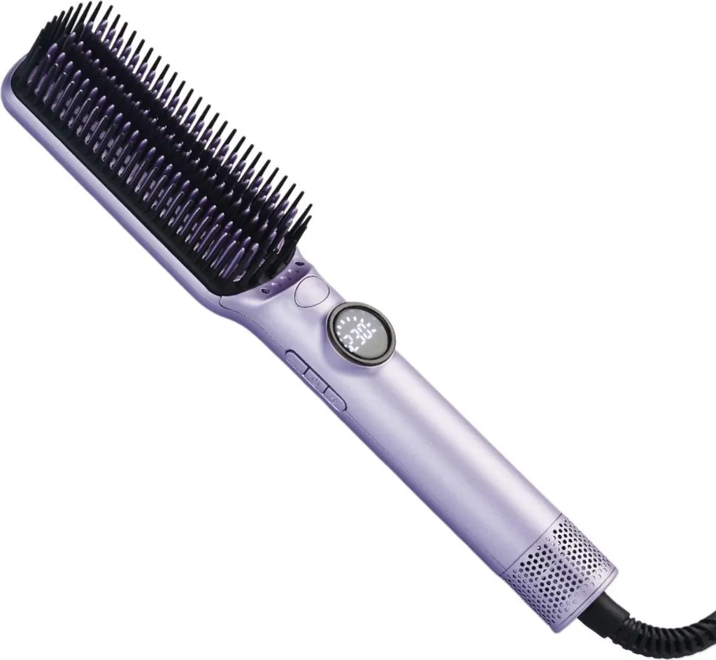 Brosse Lissante Anti-Statique Air Chaud Froid : Adieu les Frisottis