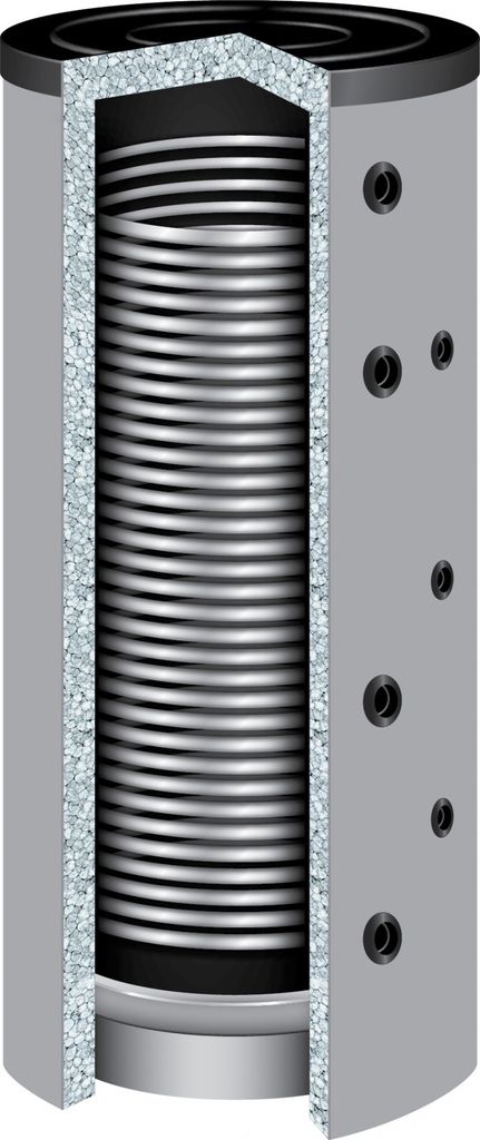TWL Hochleistungs Pufferspeicher HLP-1000 1 Wärmetauscher Heizung Heizungsanlage