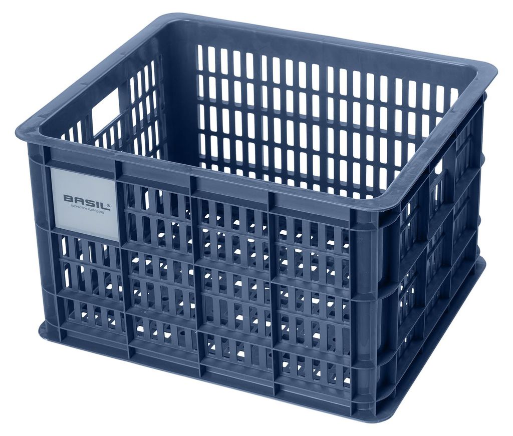 Basil Crate Korb 29.5l Silber  Silber One Size Produktbild 