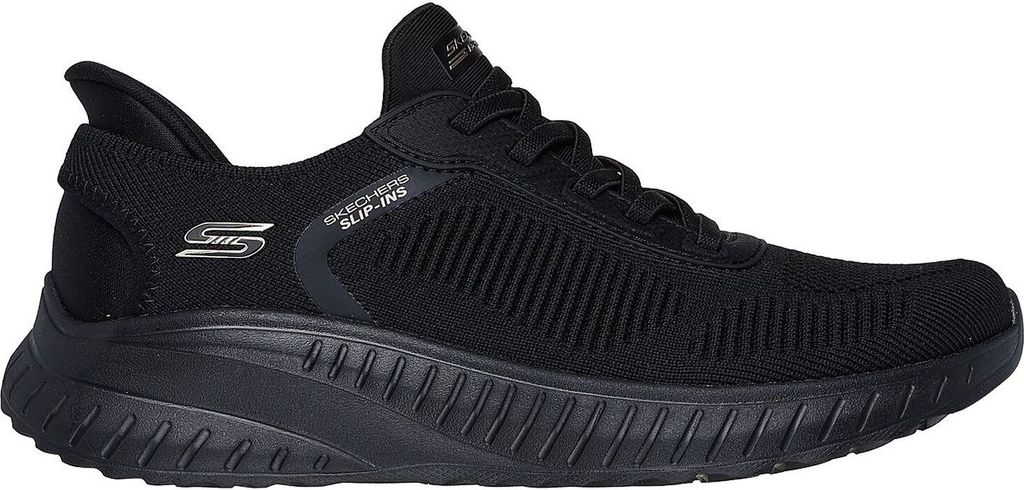 Skechers Bobs Squad Chaos Current Muse Slip-On Schwarz BBK Größe EU 39