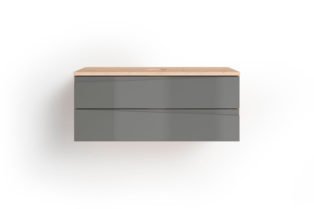 byLIVING Waschtisch SHAPE / Moderne Bad Kommode / Front Produktbild 6