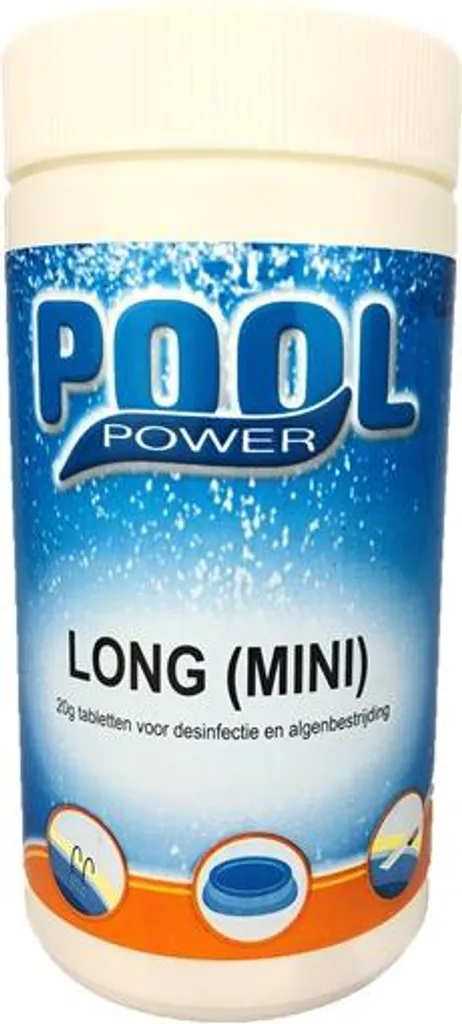 Chlore Lent en Tablettes de 20g Pool Power 1 kg pour Traitement d'Eau - 3