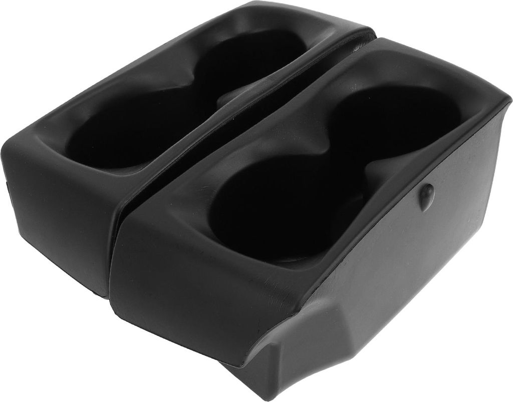 Getränkehalter-Einsatz für Ram 1500 2019-2021, Einlagen für Getränkehalter, Flaschenhalter aus Gummi, Schwarz, 1 Set