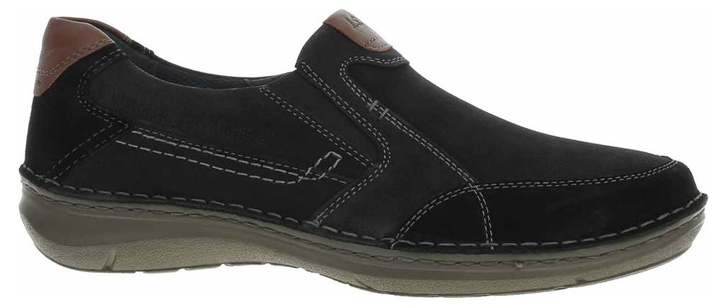 Josef Seibel NEW ANVERS 01 Herrenschuhe - bequeme Slipper - Halbschuhe schwarz
