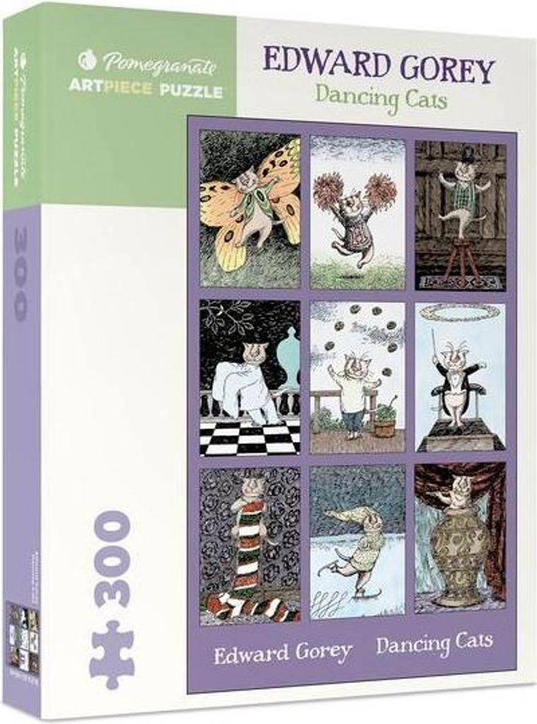 Edward Gorey: Dancing Cats 300-Piece Jigsaw Puzzle