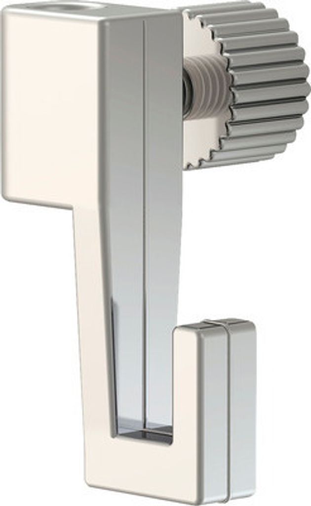 Aufhängehaken 4 kg silbergrau 5er-Set