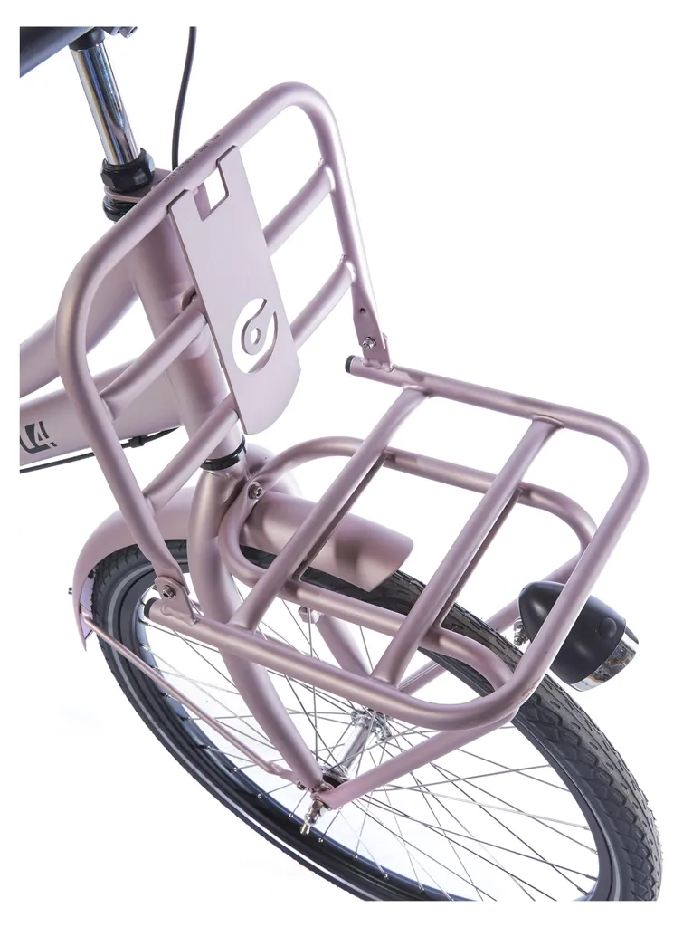 Porte-bagages de vélo avant Cortina 24 pouces pour panier et caisse