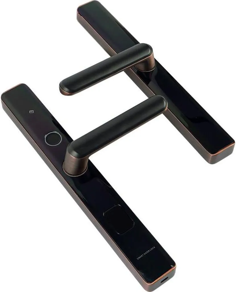 Serrure connectée à code et badge RFID pour porte intérieure ou entrée