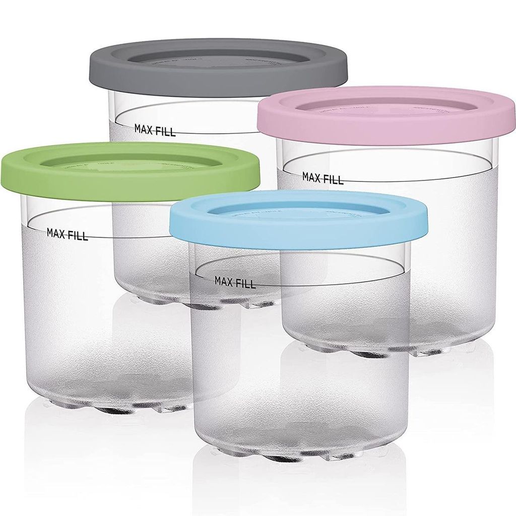 4PCS Eiscremebecher Ersatzbehälter,kompatibel mit Ninja Produktbild 