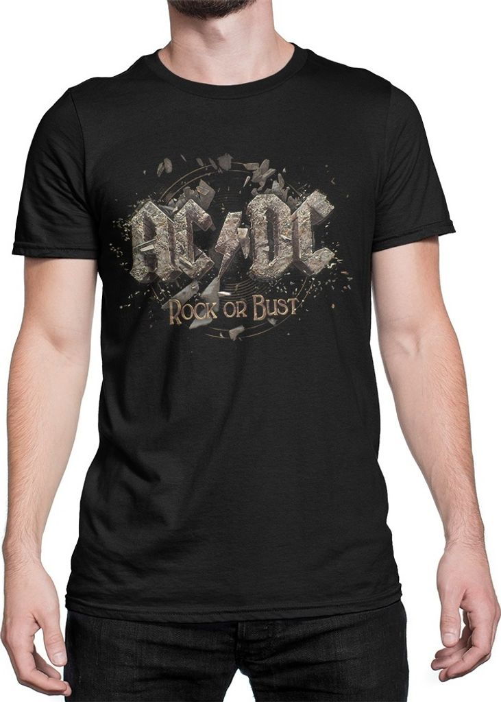 AC/DC Rock or bust mens t-shirt