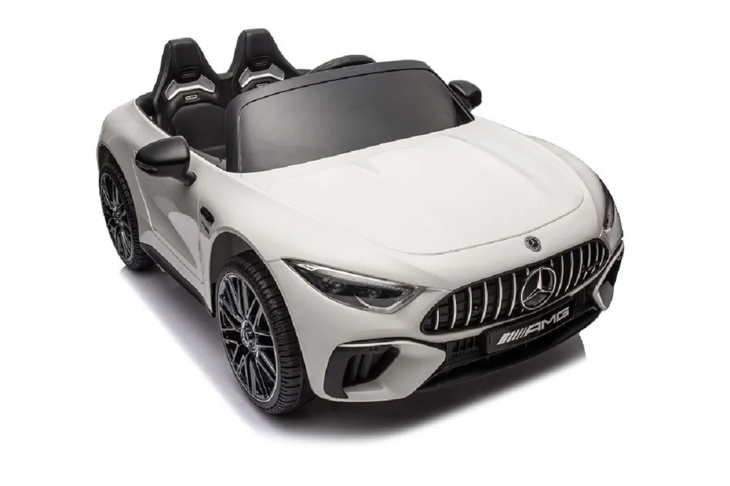Voiture Enfant Mercedes SL63 AMG pour Jardin et Extérieur Pneus EVA
