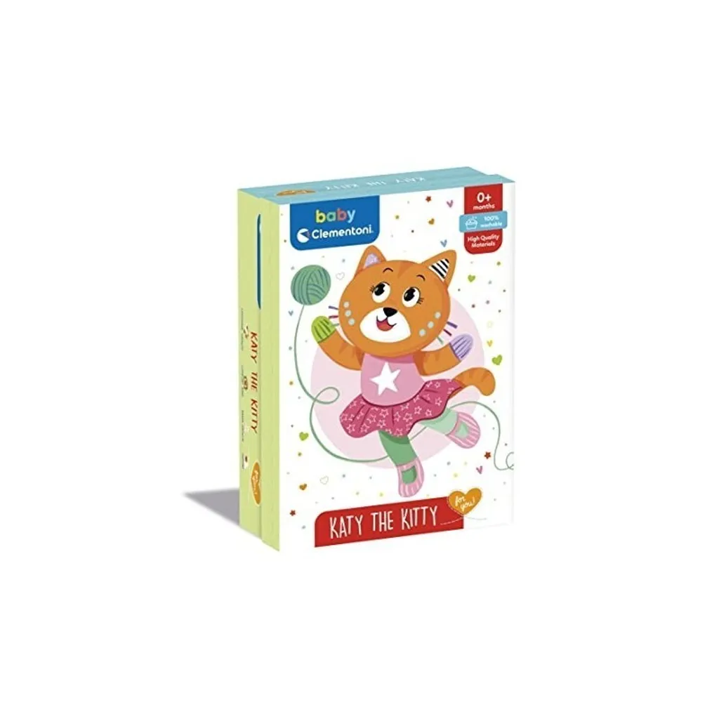 Peluche chat Clementoni Katy 0 mois avec boîte de jeu interactive - 7