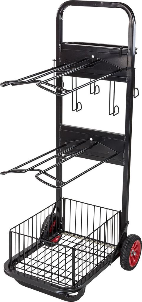 Reitsport Sattel Stallbedarf Trense Sattelwagen Sattelhalter Sattelständer Pferde Pferdesattel Zubehör Wagen Ascot Sattelcaddy Halter 924366 50052 4031765500524 Stabilo-Fachmarkt.de Dema