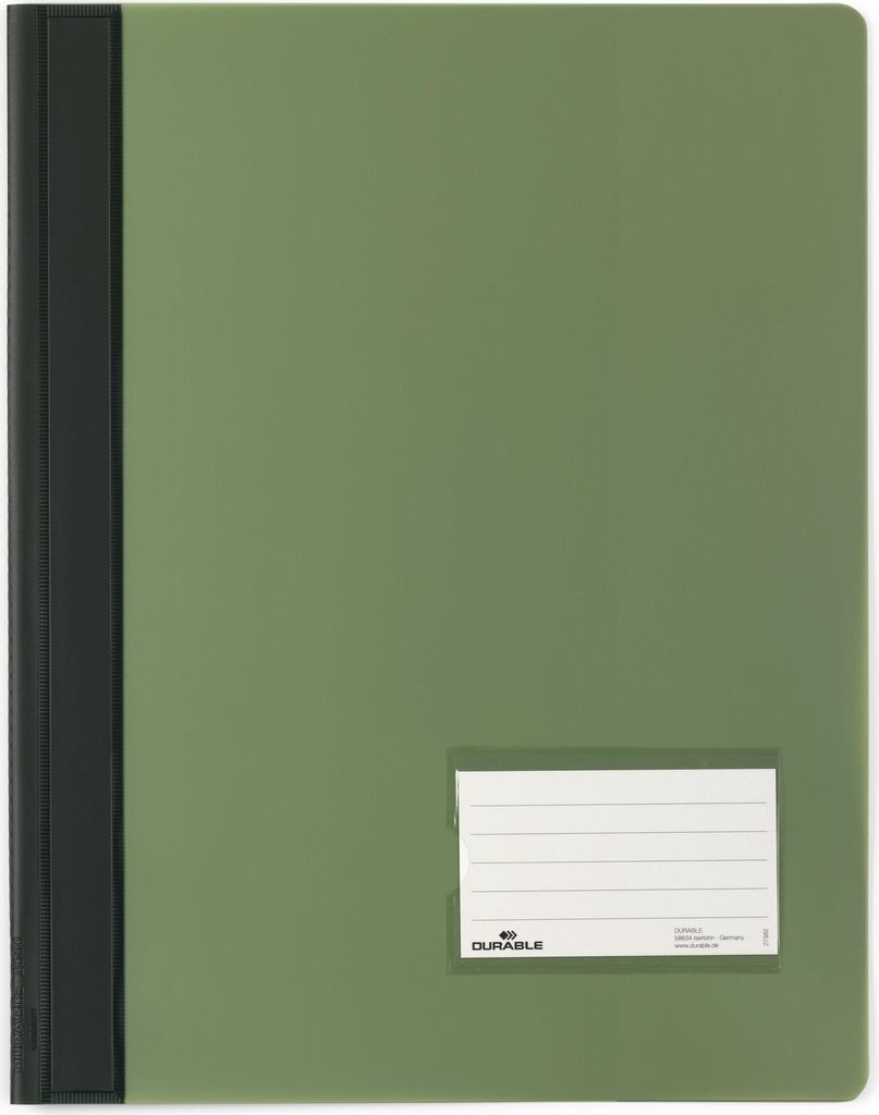 DURABLE Schnellhefter DURALUX A4+ transluzent 25 ST 268005
