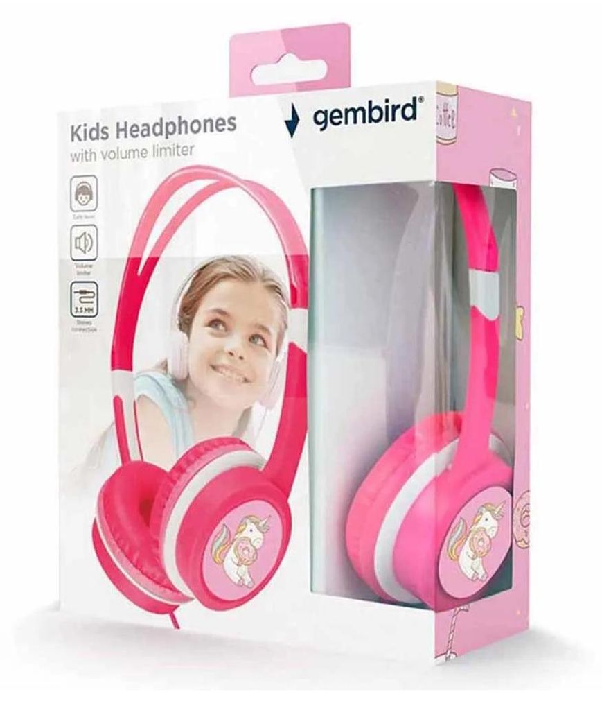 Casque avec bandeau pour la tête GEMBIRD MHP-JR-PK pour Image du produit 