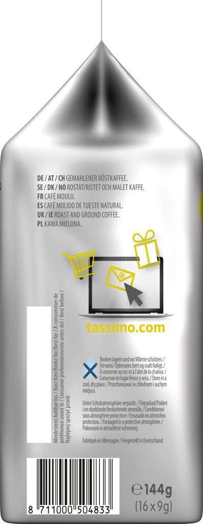 Tassimo Jacobs Caffè Crema Intenso XL | 16 T Discs, Produktbild 3