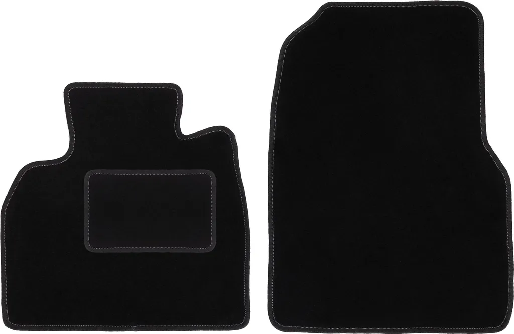 Tappetini Anteriori per Renault Grand Espace IV 2002-2014 - Velluto Nero