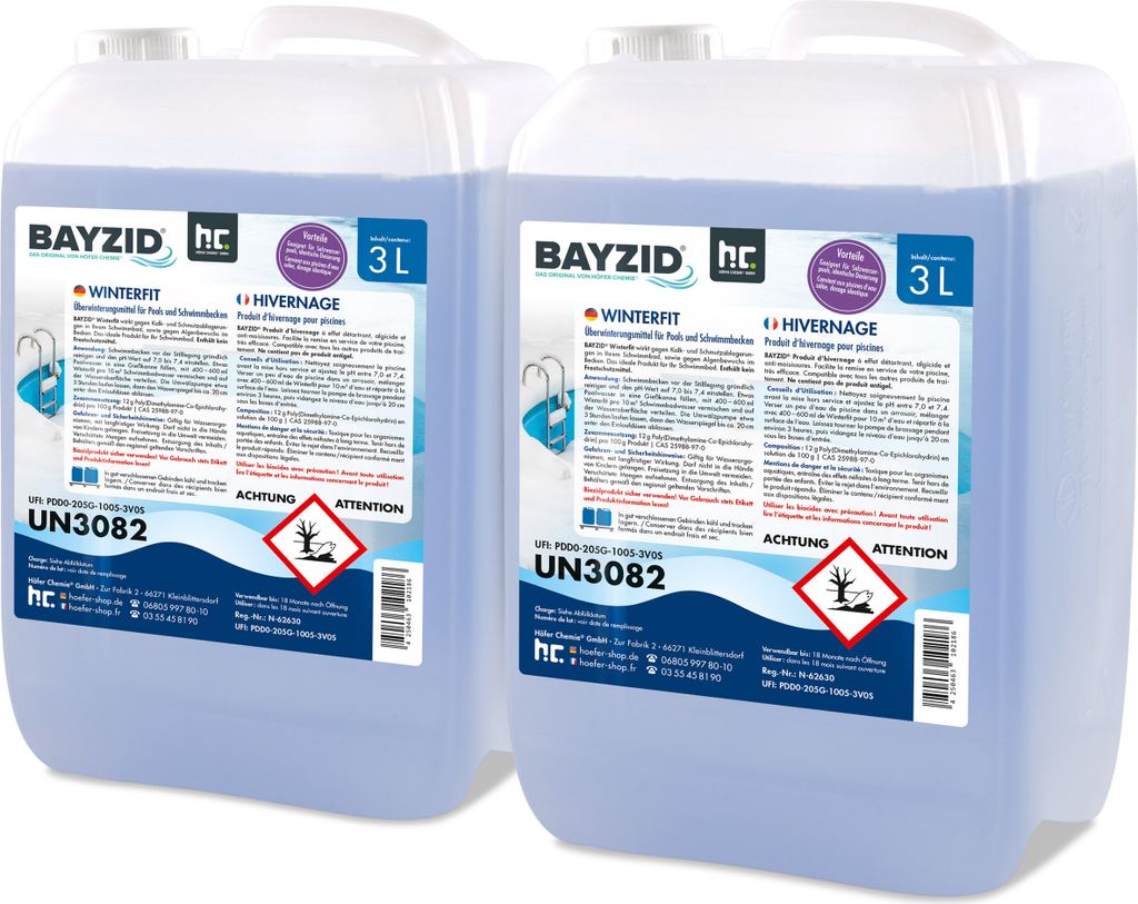 2x 3 L BAYZID® Winterfit Überwinterungsmittel Produktbild 