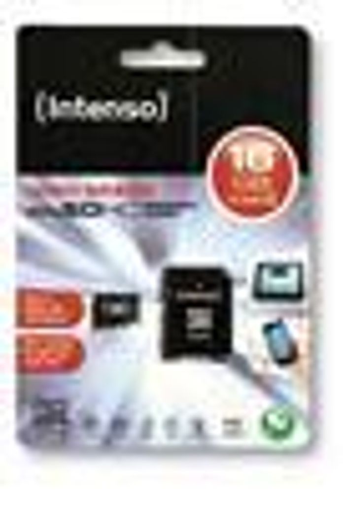 SD MicroSD Card 64GB Intenso SDXC Class10 Obrázok produktu 14