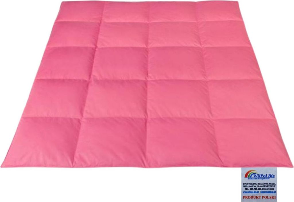Natürliche, Baumwolle, Decke Bettdecke 100% Daunen, 220/200, 1,60 kg, rose