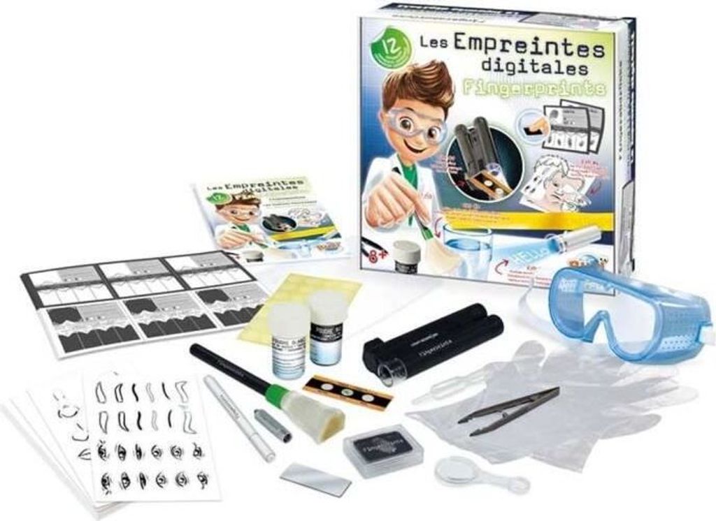 Impronte digitali - set scientifico per bambini Immagine del prodotto 