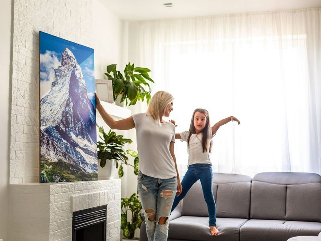 MG Design Bezrámový obrazový rám, 80 x 120 cm - s klipy, Obrázek produktu 3