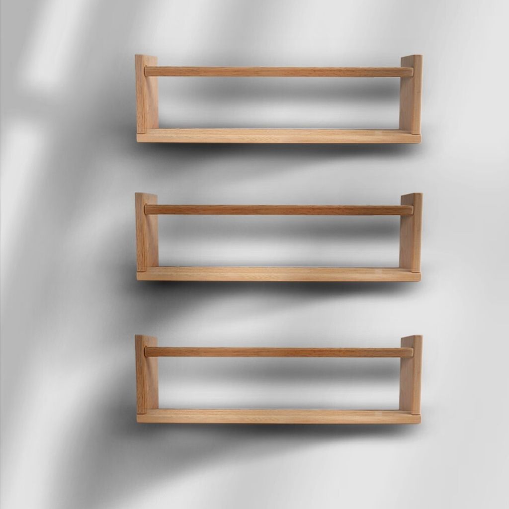 Skye Decor, BLTYZ-AKTV040, Wandregal, Eiche, 100 % MASSIVES KIEFERHOLZ, 50 x 8 x 15 cm