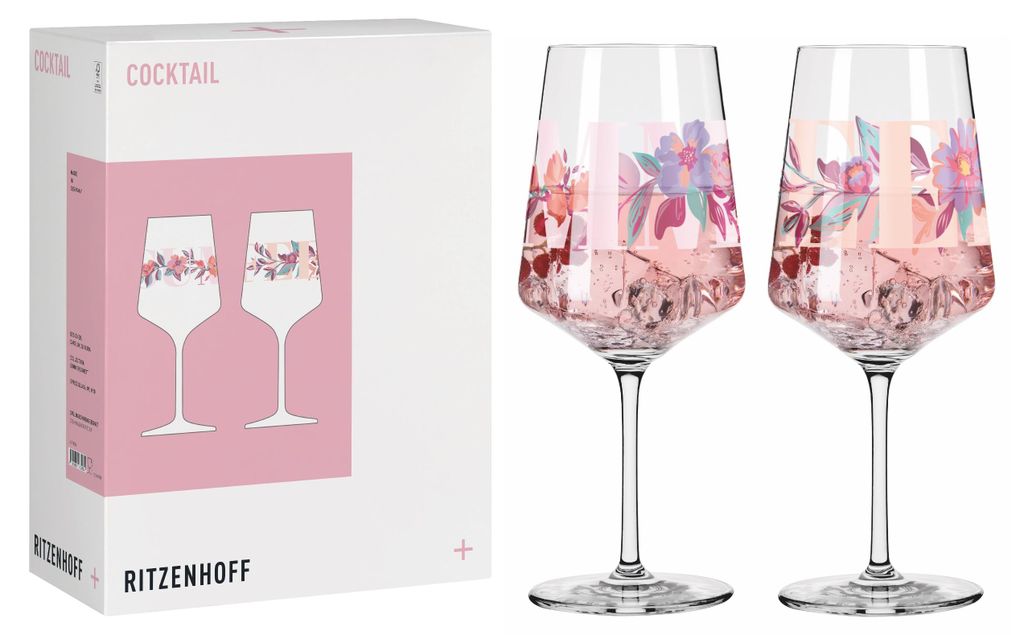 Ritzenhoff Sommersonett Cocktailglas 2er-Set 544 ml Carolin Produktbild 