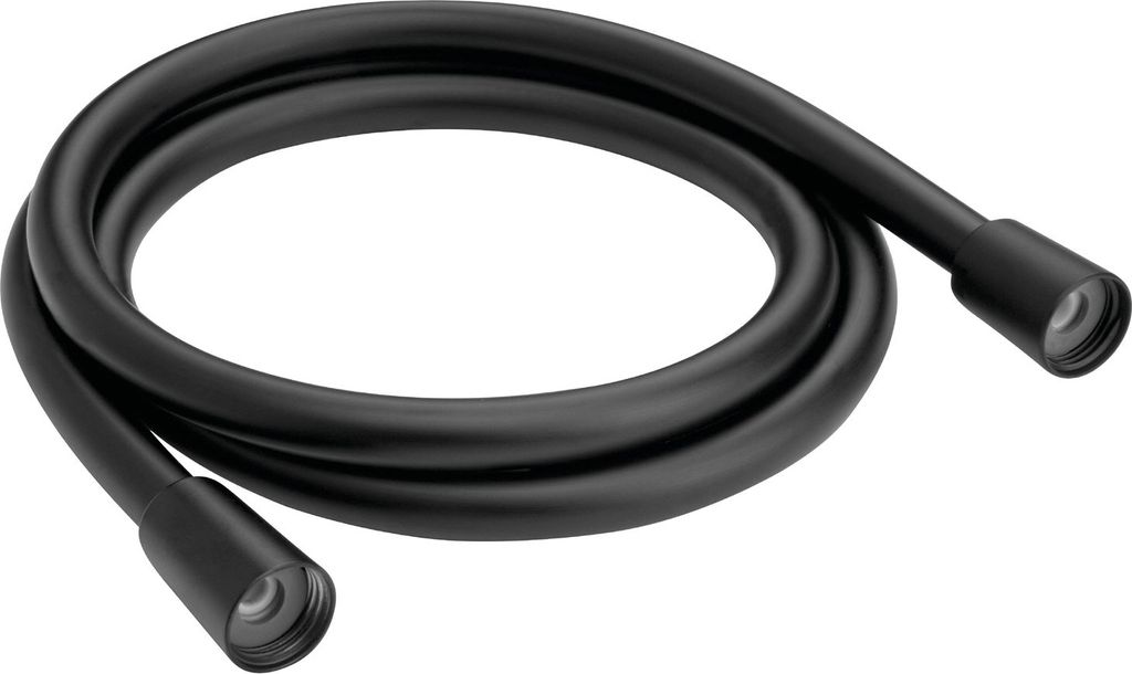 Verdrehsicherer Brauseschlauch ANTO Kunststoff 1,5m schwarz 1/2 Zoll