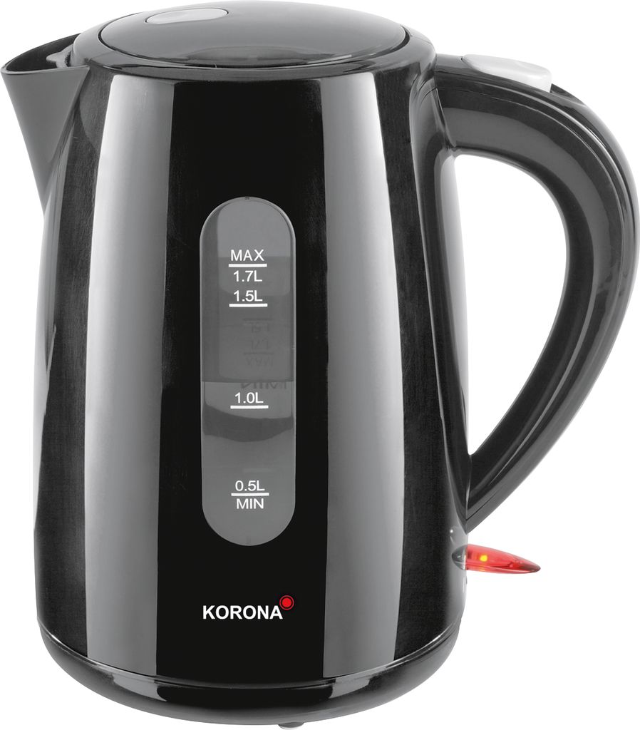 KORONA 20130 Wasserkocher 1,7l 2200Watt schwarz