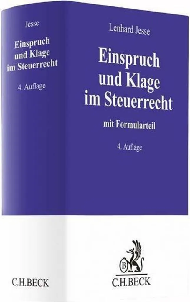 Einspruch und Klage im Steuerrecht : Guide procédure fiscale allemande