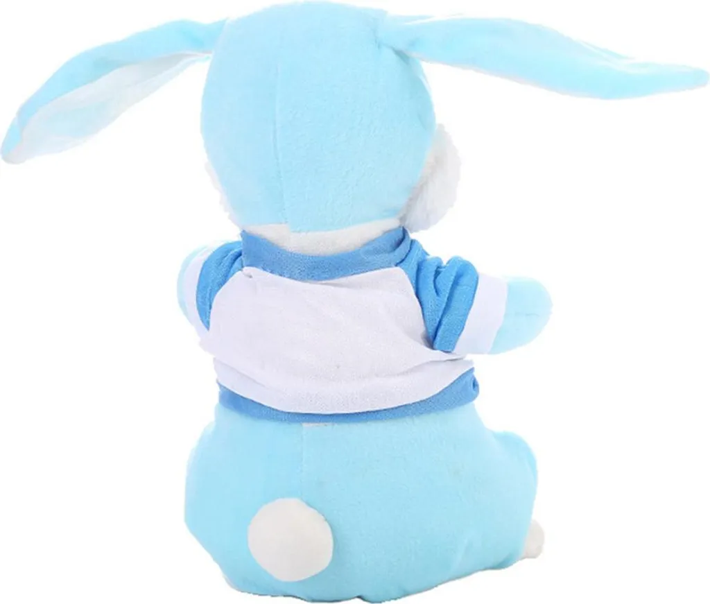 Peluche électrique lapin et âne qui chante et danse pour enfant