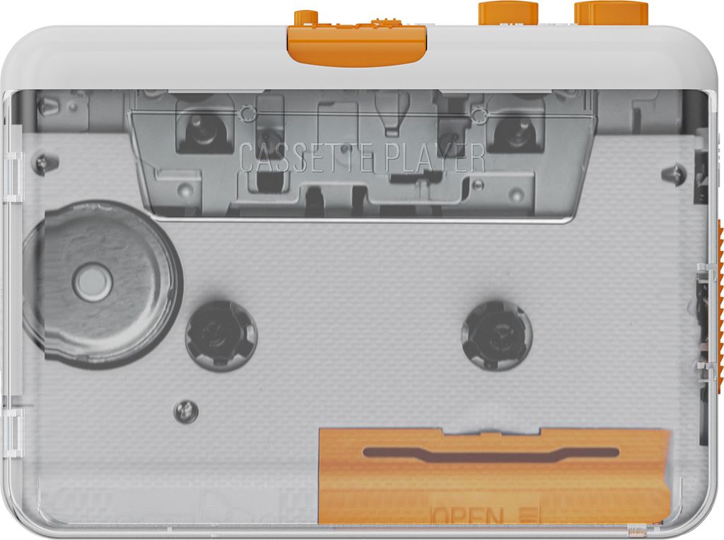 Kazetový magnetofón, prenosný USB prevodník kaziet na MP3 Obrázok produktu 