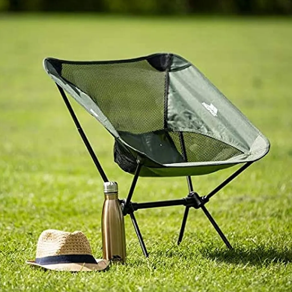 Trespass TP4741 - Chaise pliante de camping olive taille unique robuste