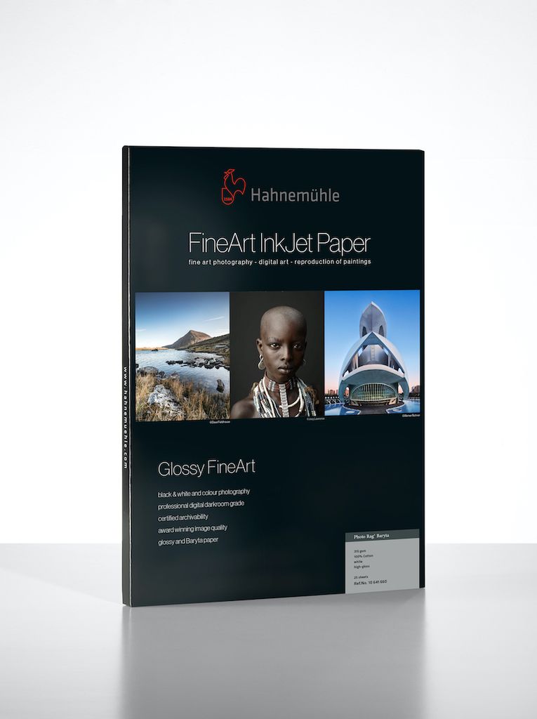 Hahnemühle Photo Rag Baryta FineArt Inkjet-Paper - 315 g/m² - 21 x 59,4 cm - 25 Blatt