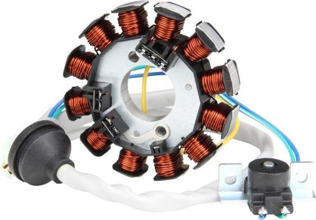 Alternateur stator 12 pôles pour Yamaha Aerox Neos MBK Image du produit 