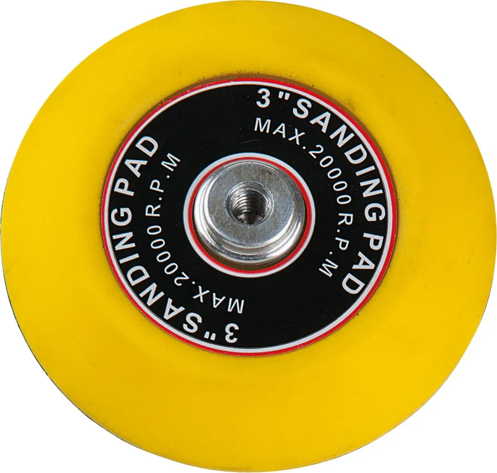 Plateau ponçage flexible Ø 75 mm - Pour contours et zones difficiles