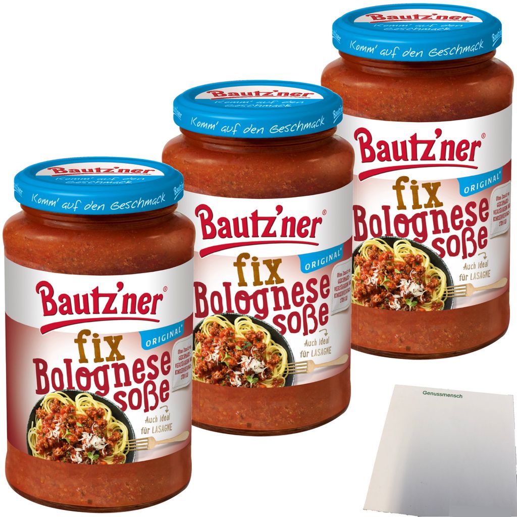 Bautz´ner Fix Bolognesesoße Pastasoße auch idela für Produktbild 
