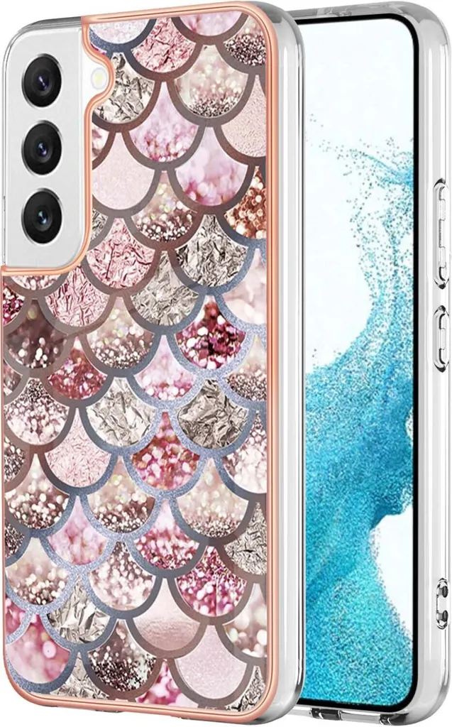 Custodia Samsung S22+ 5G Fantasia Caffè - Accessorio di Classe