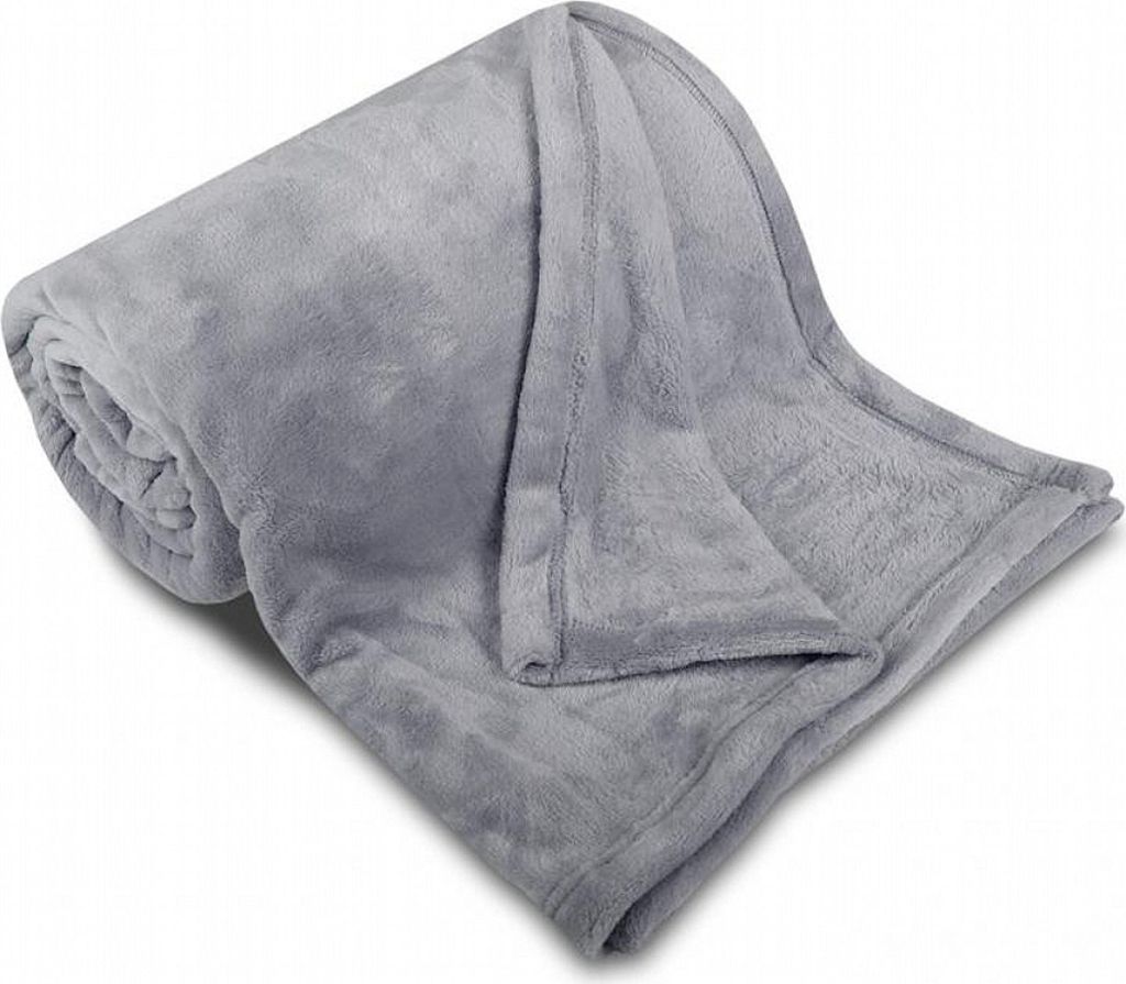 Decke MF UNI SLEEP WELL hellgrau 150x200 cm